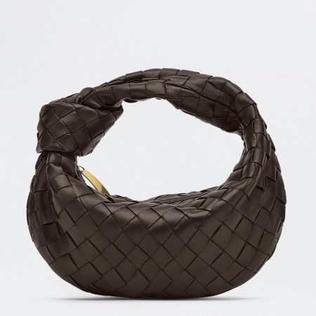 Bottega Veneta Jodie Mini Bag in Fondant Intrecciato Lambskin