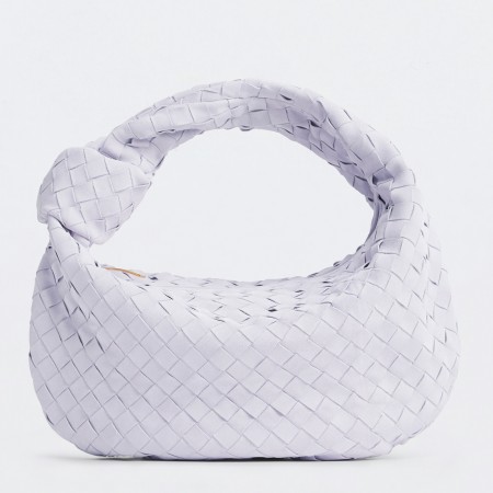 Bottega Veneta Jodie Teen Bag in Lilas Suede Calfskin