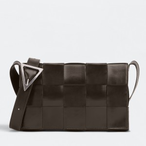 Bottega Veneta Cassette Bag In Fondant Wrinkled Intreccio Calfskin