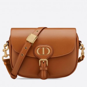 Dior Bobby Medium Bag In Black Box Calfskin