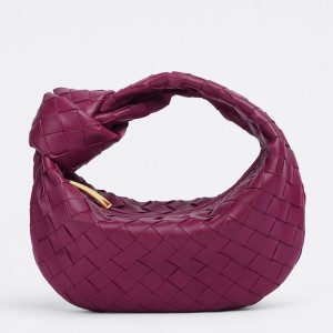 Bottega Veneta Jodie Mini Bag in Cinnabar Intrecciato Lambskin
