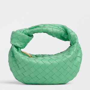 Bottega Veneta Jodie Mini Bag in Fountain Intrecciato Lambskin