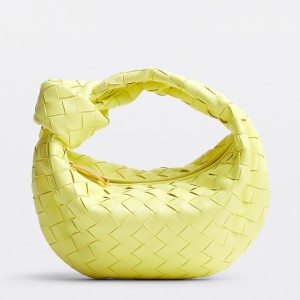 Bottega Veneta Jodie Mini Bag in Kiwi Intrecciato Lambskin