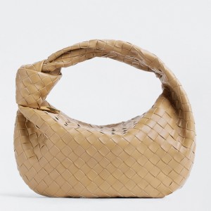 Bottega Veneta Jodie Teen Bag in Porridge Intrecciato Lambskin