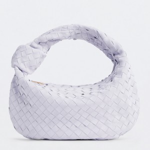 Bottega Veneta Jodie Teen Bag in Lilas Suede Calfskin