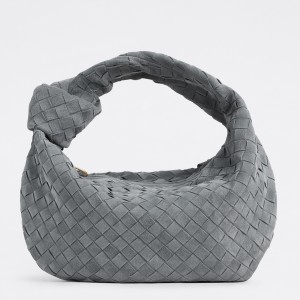 Bottega Veneta Jodie Teen Bag in Thunder Suede Calfskin