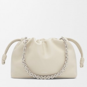 Loewe Flamenco Purse in Sea Salt Nappa Lambskin