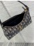 Dior 30 Montaigne Cigale Mini Bag in Blue Oblique Jacquard