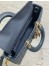 Dior Lady D-Joy Medium Bag in Navy Blue Cannage Lambskin
