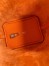Hermes Picotin Lock 18 Handmade Bag in Orange Clemence Leather