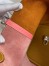 Hermes Picotin Lock 22 Bicolor Handmade Bag in Sesame and Rose Azalee Clemence Leather