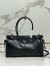 Prada Large Tote Bag in Black Soft Leather