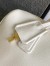 Prada Medium Top-handle Bag in White Leather with Padlock