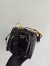 Prada Dangle Top-handle Mini Bag in Burgundy Vintage Leather