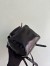Prada Dangle Top-handle Mini Bag in Burgundy Vintage Leather