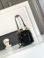 Prada Dangle Top-handle Mini Bag in Black Vintage Leather