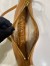 Prada Arque Small Shoulder Bag in Brown Leather with Shearling 
