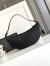 Prada Demi-lune Large Shoulder Bag in Black Leather