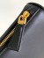 Prada Demi-lune Large Shoulder Bag in Black Leather