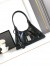Prada Medium Tote Bag in Black Vintage Leather