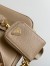 Prada Re-Edition 2005 Shoulder Bag in Beige Saffiano Leather