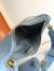 Prada Re-Edition 2005 Shoulder Bag in Light Blue Saffiano Leather