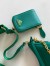 Prada Re-Edition 2005 Shoulder Bag in Green Saffiano Leather