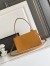 Prada Soft Sound Medium Shoulder Bag in Amber Calfskin