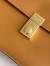Prada Soft Sound Medium Shoulder Bag in Amber Calfskin