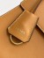 Prada Soft Sound Medium Shoulder Bag in Amber Calfskin