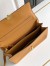 Prada Soft Sound Medium Shoulder Bag in Amber Calfskin