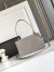 Prada Soft Sound Medium Shoulder Bag in Grey Calfskin