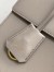 Prada Soft Sound Medium Shoulder Bag in Grey Calfskin