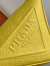 Prada Triangle Shoulder Bag In Yellow Saffiano Leather