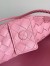 Bottega Veneta Large Andiamo Bag in Pink Intrecciato Lambskin