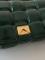 Bottega Veneta Padded Cassette Bag In Green Intrecciato Deerskin