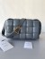 Bottega Veneta Padded Cassette Bag In Thunder Intrecciato Lambskin