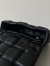 Bottega Veneta Chain Cassette Bag In Black Intrecciato Lambskin