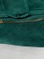 Bottega Veneta Chain Cassette Bag In Green Intrecciato Suede Calfskin