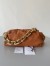 Bottega Veneta The Chain Pouch Bag In Clay Calfskin