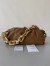 Bottega Veneta The Chain Pouch Bag In Teak Calfskin