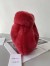 Bottega Veneta Jodie Mini Bag in Red Shearling