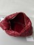 Bottega Veneta Jodie Mini Bag in Dark Red Intrecciato Lambskin