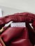 Bottega Veneta Jodie Mini Bag in Dark Red Intrecciato Lambskin