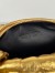 Bottega Veneta Jodie Mini Bag in Gold Metallic Intrecciato Leather