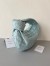 Bottega Veneta Jodie Mini Bag in Teal Washed Intrecciato Lambskin