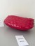 Bottega Veneta Jodie Mini Bag in Red Intrecciato Patent Leather
