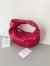 Bottega Veneta Jodie Mini Bag in Red Intrecciato Patent Leather