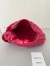 Bottega Veneta Jodie Mini Bag in Red Intrecciato Patent Leather