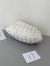 Bottega Veneta Jodie Mini Bag in White Intrecciato Patent Leather